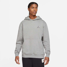 Jordan essentials fleece pullover hoodie pulóver férfi szürke l férfi pulóver, kardigán