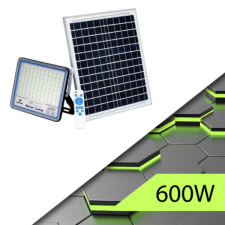 Jortan napelemes LED lámpa távirányítóval 600W JTBS600W kültéri világítás