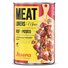 Josera Josera Meatlovers Menu Beef & Potato 6 x 400 g kutyaeledel
