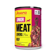 Josera Meat Lovers Junior Pure Marhahús kölyökkutyáknak 400g kutyaeledel