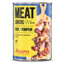 Josera Meat Lovers Menu konzerv 400g - kacsa sütőtökkel kutyaeledel