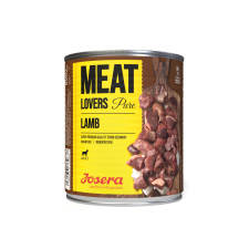Josera Meat Lovers Pure Lamb | Teljes értékű bárányhúsos nedvestáp felnőtt kutyáknak – 800 g kutyaeledel