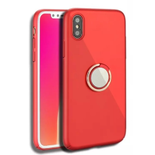 Joway BHK35 iPhone X XS (5,8") piros gyűrűs mágneses TPU hátlaptok tok és táska