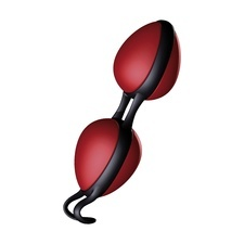 Joy division Titkos gésagolyók - piros-fekete (Joyballs) kéjgolyó