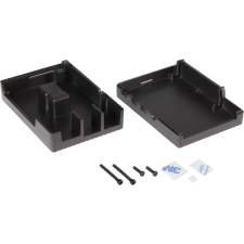 Joy-it RB-ALUCASEP4+08 Raspberry Pi4 B ház - Fekete (RB-ALUCASEP4+08) számítógép ház