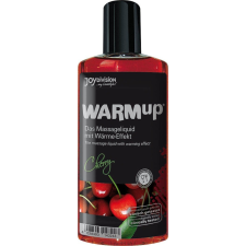 Joydivision WARMup Cherry (Kirsch), 150 ml masszázsolaj és gél