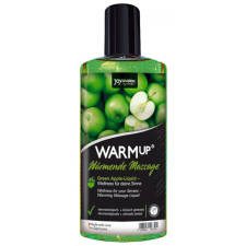 JoyDivision WARMup - melegítős masszázsolaj - zöldalma (150ml) masszázskrémek, masszázsolajok