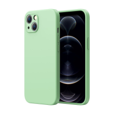 JOYROOM Apple iPhone 13 Pro Max Joyroom JR-BP952 2in1 Magsafe Liquid Silicone Hátlap és 0.33mm 9H Üvegfólia - Zöld tok és táska
