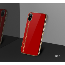 JOYROOM Apple iPhone X JOYROOM JR-BP373 Gorgeus TPU - Piros tok és táska