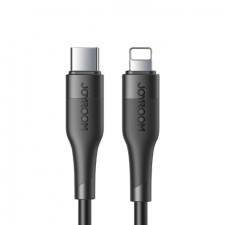 JOYROOM Fast Charging kábel USB / Lightning PD 2.4A 20W 1.2m, fekete kábel és adapter