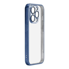JOYROOM iphone 15 pro max tok átlátszó-matt kék (6956116789107) jr-15q4 blue tok és táska