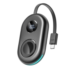 JOYROOM JR-W09 induktív Apple Watch töltő 3W - fekete okosóra kellék