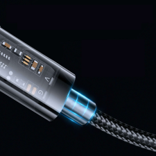 JOYROOM Kábel usb - usb-c töltő- és adatkábel 3a 2m fekete kábel és adapter