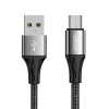 JOYROOM S-1030N1 USB-A - microUSB kábel 1m 3A - fekete