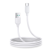 JOYROOM S-UC027A9 USB Type-A apa - USB Type-C apa Adat és töltő kábel - Fehér (1m) (S-UC027A9 1M WHITE)