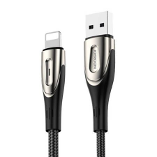 JOYROOM Sharp S-M411 USB-A - Lightning kábel 3m fekete (6956116798888) mobiltelefon kellék