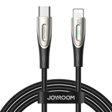 JOYROOM Star-Light Series SA27-CL3 USB-C / Lightning 30W 2m kábel - fekete mobiltelefon kellék