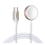 JOYROOM töltőkábel type-c (wireless, mágneses, gyorstöltő, 120cm, apple watch töltő) fehér s-iw011