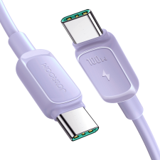 JOYROOM USB C - USB C kábel 100W 1.2m Joyroom S-CC100A14 - Lila kábel és adapter