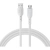 JOYROOM USB Kábel - Micro USB 2.4A 2 m Joyroom S-UM018A13 - Fehér (JYR725)