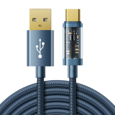 JOYROOM USB kábel - USB Type-C töltéshez / adatátvitelhez 3A 2m kék (S-UC027A20) kábel és adapter