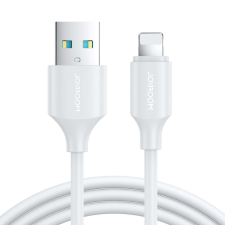 JOYROOM USB töltő / adatkábel - Lightning 2.4A 1m Fehér (S-UL012A9) kábel és adapter