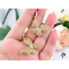  Jozefa antiallergén pillangó fülbevaló-14K fülbevaló