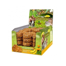 JR Farm JR Farm Gabonamentes Körömvirág-Banán Tallérok 80 g rágcsáló eledel