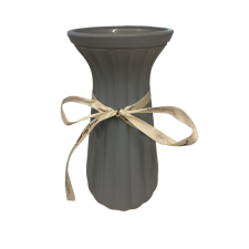  JS123251 ÜVEG VÁZA 22CM 2/S dekoráció