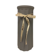  JS123253 ÜVEG VÁZA 25CM 2/S dekoráció
