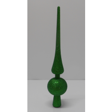  JS171191 CSÚCSDÍSZ 29CM 1DB ZÖLD dekorációs kellék