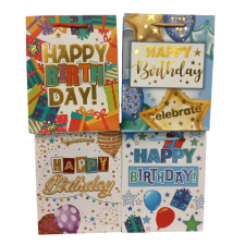  JS22910 AJÁNDÉKTASAK GLITTERES 26X3 ajándéktasak