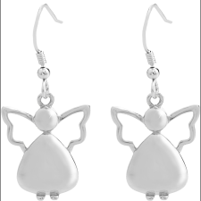 JSB Bijoux Angyalok Swarovski kristályokkal 92400434 (Ag925/1000, 1,3 g) (8592661389959) fülbevaló