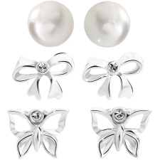 JSB Bijoux Fly Fülbevaló készlet Swarovski® kristálykövekkel fülbevaló