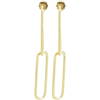 JSB Bijoux összefűzött, ovális forma, aranyozott 92400521g (Ag925/1000, 3,14 g)
