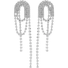 JSB Bijoux Ovál, Swarovski kristállyal Crystal 61410148cr fülbevaló