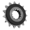 JT SPROCKETS 520 15 DTS RB RUBBER első lánckerék gumírozott, zajcsökkentő HONDA 1000 CB R 2018–2024 (OEM: 23801MW3700) JT SPROCKETS  Erőátviteli alkatrészek Láncok, lánckerekek, láncszettek Első lánckerekek