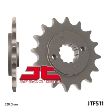 JT SPROCKETS Acél Standard Első Láncfogó 511 - 520 egyéb motorkerékpár alkatrész