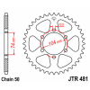 JT SPROCKETS acél standard hátsó lánckerék 481 - 530 JT SPROCKETS Erőátviteli alkatrész Lánc, lánckerék, láncszett Hátsó lánckerék