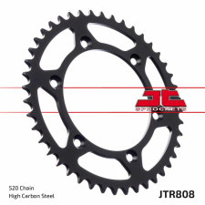 JT SPROCKETS Acél Standard Hátsó Láncsor 808 - 520 egyéb motorkerékpár alkatrész