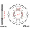 JT SPROCKETS Acél Standard Hátsó Láncsor 809 - 428 JT SPROCKETS Kategorizálatlan termékek