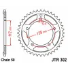 JT SPROCKETS Acél Standard Hátsó Láncszem 302 - 530 JT SPROCKETS Kategorizálatlan termékek