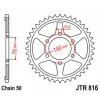 JT SPROCKETS Acél Standard Hátsó Láncszerkezet 816 - 530 JT SPROCKETS Kategorizálatlan termékek