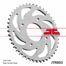 JT SPROCKETS acél, ultra-könnyű, kemény anodizált hátsó lánckerék 803 - 428 egyéb motorkerékpár alkatrész