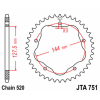  JT SPROCKETS Alumínium Ultra-Könnyű Hátsó Láncszem 751 - 520