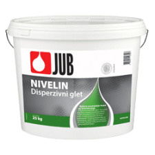  JUB Nivelin Glett Vödrös 25Kg glett, gipsz, csemperagasztó, por
