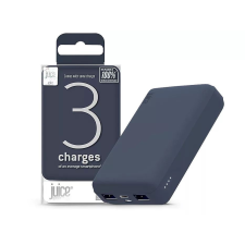 Juice ECO 3 Charge 2x USB-A - USB-C - Micro USB Power Bank 10000mAh sötét kék (JU195089) power bank