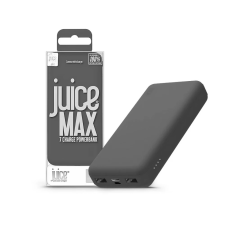 Juice ECO MAX Power Bank univerzális akkumulátor töltő - 20000mAh szürke power bank