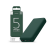 Juice Univerzális hordozható, asztali akkumulátor töltő - Juice ECO 5 Power Bank - 2xUSB + Type-C - 15.000 mAh - zöld
