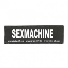 Julius-K9 B:Julius K9-SEXMACHINE felirat hámhoz kutyák részére nyakörv, póráz, hám kutyáknak